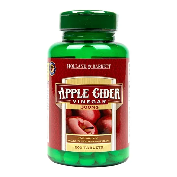 Holland & Barret Cider Vinegar 300mg 200 Tablets