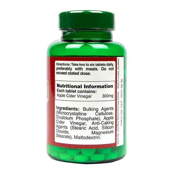 Holland & Barret Cider Vinegar 300mg 200 Tablets