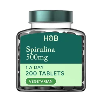 Holland & Barret  Spirulina 500mg 200 Tablets