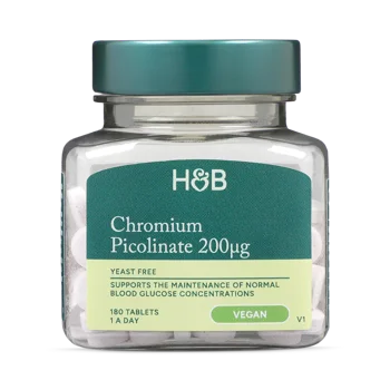 Holland & Barret  Chromium Picolinate 200mg 250 Tablets