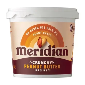 Meridian Τραγανό Φιστικοβούτυρο Χωρίς Αλάτι 1kg