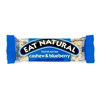 Eat Natural Μπάρα Γιουρτιού Με Κάσιους & Μύρτιλο 45γρ
