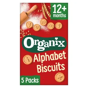 Organix Alphabet Biscuits 6X (5 X 25gr)