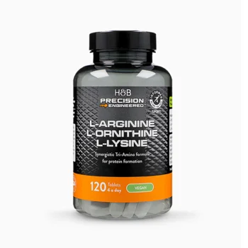 PE Nutrition L-arginine L-ornithine L-lysine 120 Ταμπλέτες