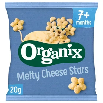 Organix Cheese Stars 8X20gr