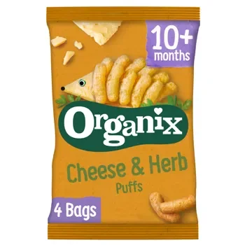 Organix Cheese & Herbs Multipack 3X (4X15gr)