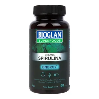 Bioglan Organic Spirulina 60 Capsules