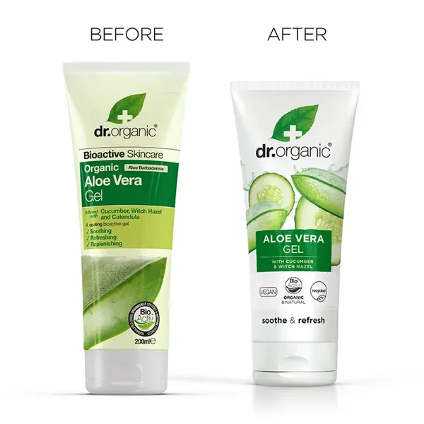 Dr Organic Aloe Vera Gel With Cucumber 200ml - Holland & Barrett Cyprus