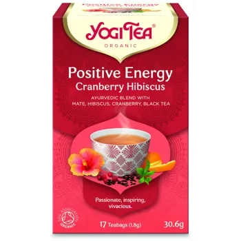 Yogi Tea Cranberry Hibiscus Bio 17 Teabags