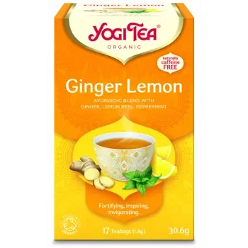 Yogi Tea Ginger Lemon Bio 17 Teabags