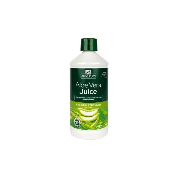 aloe vera wasser trinken Nahrungsergänzungsmittel mit reinem Aloe Vera Trinkgel 500ml
