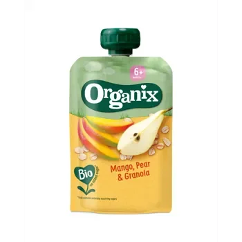 Orgranix Bio Mango, Pear and Granola 100gr 