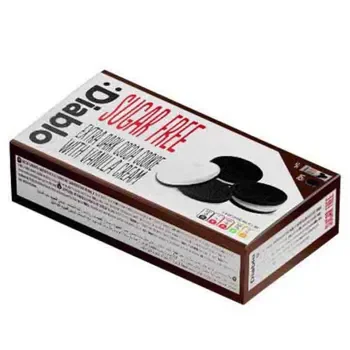 Diablo Sugar Free Cacao Sand Cookies with Vanilla 176gr