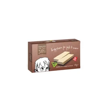 The Bee Bros Wafers with Honey & Cocoa 135gr