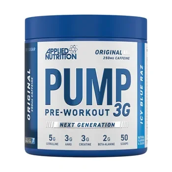 Προπροπονητική Aντλία Applied Nutrition Icy Μπλε Σμέουρο 375g