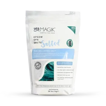Sea Magik Epsom Spa Αγνά Φυσικά Μεταλλικά Άλατα Μπάνιου 1Kg