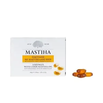Mastiha Παστίλιες με Μαστιχέλαιο Χίου 2x10x2.2g