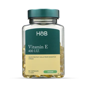 Holland & Barrett Vegan Natural Βιταμίνη E 400IU 90 Κάψουλες
