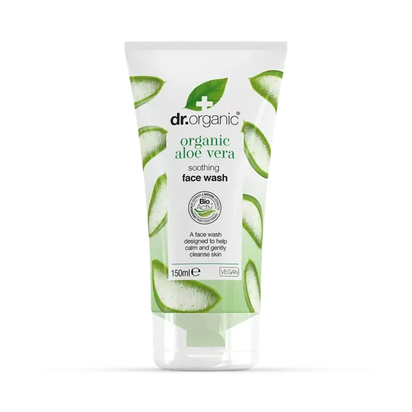 Dr Organic Aloe Vera Cream Face Wash 150ml - Holland & Barrett Cyprus