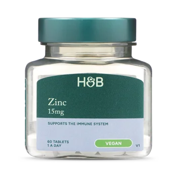 Holland & Barrett Ψευδάργυρος 15mg 60 Ταμπλέτες