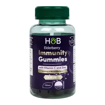 Holland & Barrett Ζελεδάκια Ανοσοποιητικού με Μούρα με Βιταμίνη C και Ψευδάργυρος 30 Ζελεδάκια