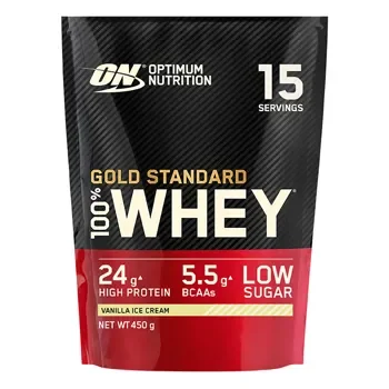 Optimum Nutrition 100% Whey Vanilla Ice Cream 450gr