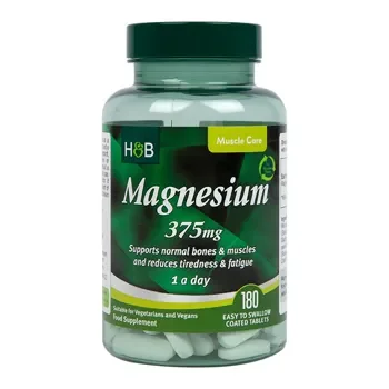 Holland & Barrett Μαγνήσιο 375mg 180 Ταμπλέτες