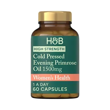 Holland & Barrett Υψηλής Ισχύος Έλαιο Νυχτολούλουδου Ψυχρής Έκθλιψης 1500mg 60 Κάψουλες