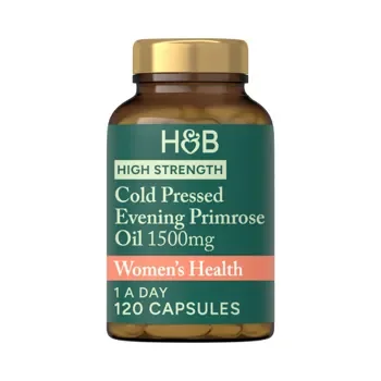 Holland & Barrett Υψηλής Ισχύος Έλαιο Νυχτολούλουδου Ψυχρής Έκθλιψης 1500mg 120 Κάψουλες