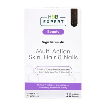 Holland & Barrett Multi Action Skin Hair & Nails 30 Tablets
