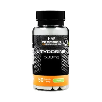 Pe L-Tyrosine 500mg 50 Capsules