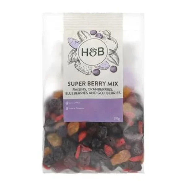 H&B Super Berry Mix 210gr - Holland & Barrett Cyprus