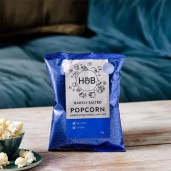H&B Popcorn Barley Salted 15gr
