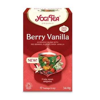 Yogi Tea Berry Vanilla Bio 17 Teabags