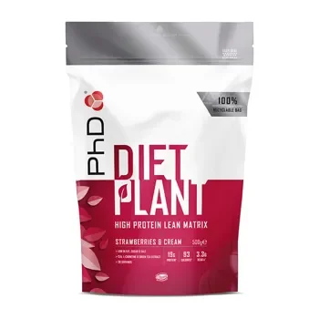 Phd Diet Plant Φράουλα & Κρέμα 500gr