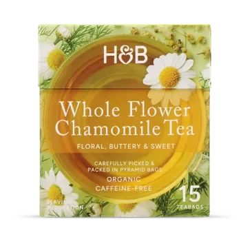 H&B Flower Chamomile Tea 15 Tea Bags