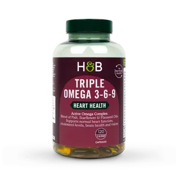Holland & Barrett Triple Omega 3-6-9 1000mg 120 Capsules
