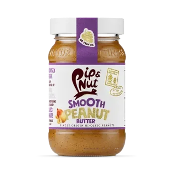 Pip & Nut Smooth Peanut Butter 300g