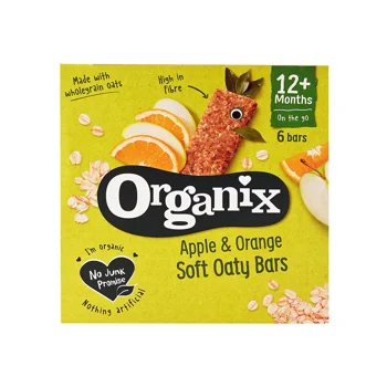 Organix Apple,Orange Oaty Bar 6x (6x23g)