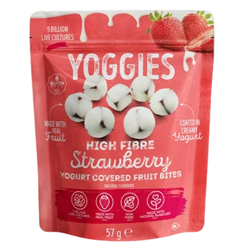 Yoggies Probiotic Strawberry 51g