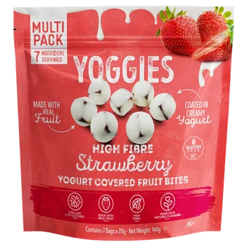 Yoggies Probiotic Strawberry Bites 7x20g