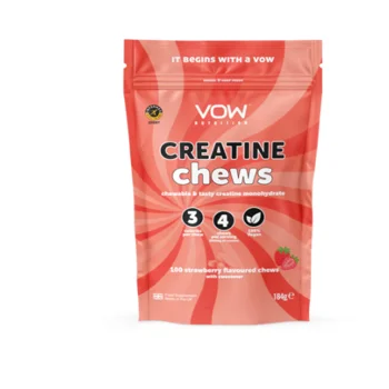 Vow Nutrition Creatine Chews Strawberry 100 Chews