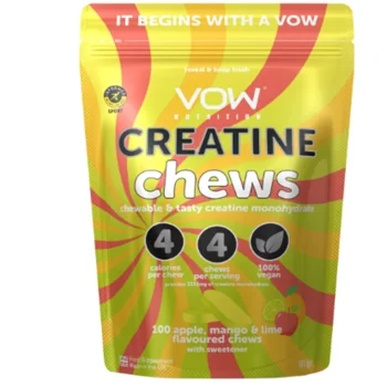 Vow Nutrition Creatine Chews Apple, Mango & Lime 100 Chews