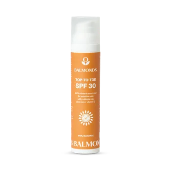 Balmonds Top-To-Toe Spf30- Natural Sunscreen with Zinc 100ml