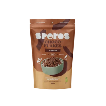 Sporos Βιολογικές Νιφάδες Σοκολάτας 300G