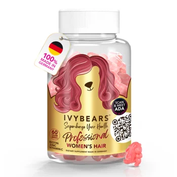 IVYBEARS Μαλλιά Γυναικών Επαγγελματικής Χρήσης 60 Ζελεδάκια