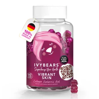 IVYBEARS Vibrant Skin 60 Gummies