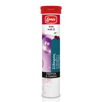 Lanes Iron + Vitamin Cherry 20 Tablets